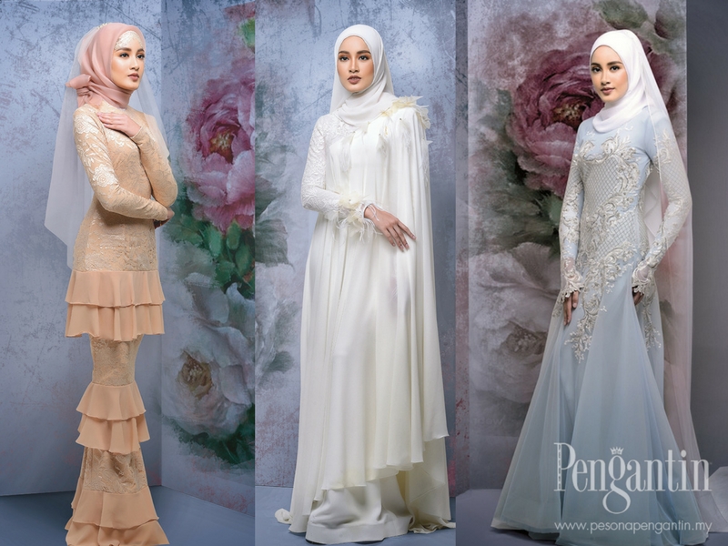 9 Idea Baju Kahwin Untuk Pengantin Berhijab Wajib Tengok 